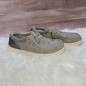 Hey Dude Polly, Size 5, Grey, Excellent Condition